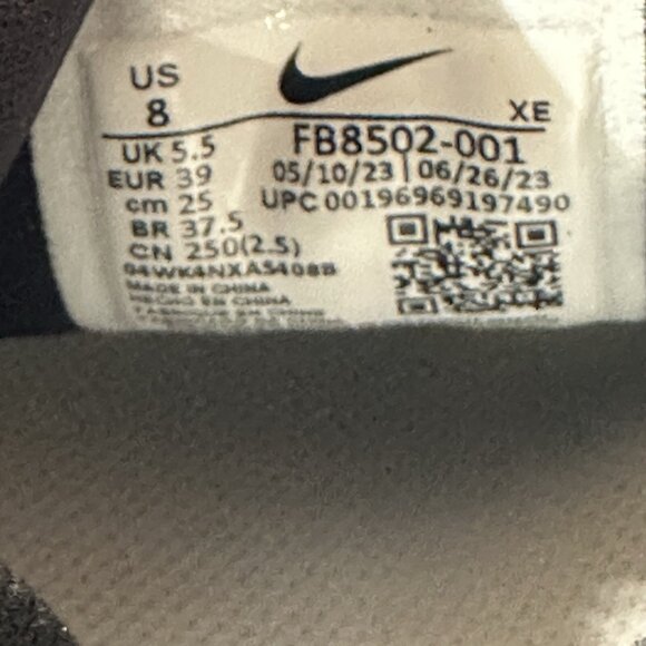 Nike Vomero 17 Sz 8 Womens Black White Anthracite Running Athletic Shoes - Picture 10 of 10